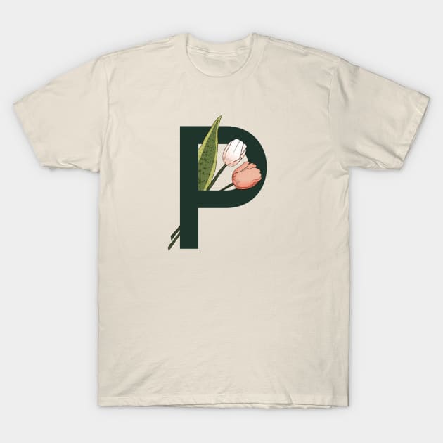 Monogram P T-Shirt by eveline